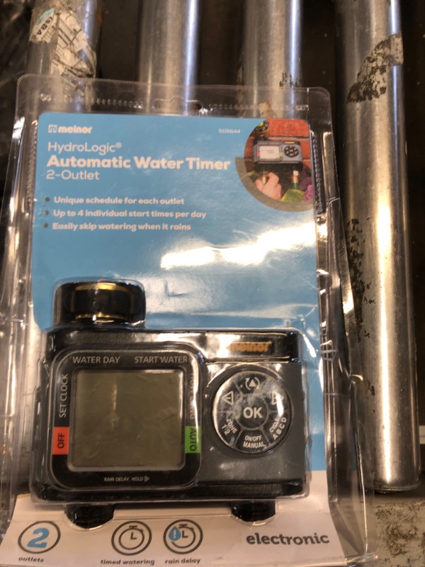 Photo 1 of Melnor HydroLogic Automatic Water Timer 2-Outlet 