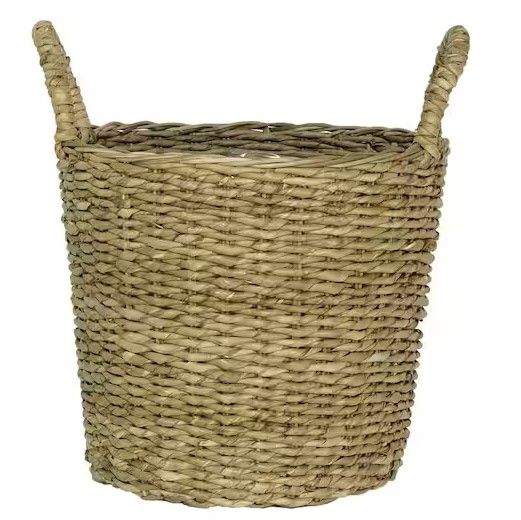 Photo 1 of 14.5 in. Dia x 16 in. H Straight Sided Twisted Lampakanay Basket
