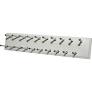 Photo 1 of 20 Hook Sliding Tie Rack White