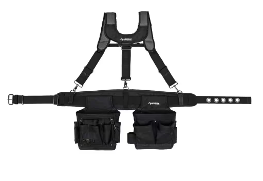 Photo 1 of 2-Bag 14-Pocket Electrician's Work Tool Belt Tool Storage Suspension Rig with Suspenders in Black
Reviews

70%
 of Customers Recommend
Overall Ratings
5

47

4

19

3

6

2-Bag 14-Pocket Electrician's Work Tool Belt Tool Storage Suspension Rig with Suspen