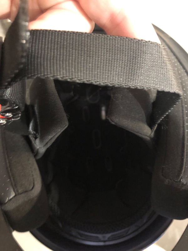 Photo 1 of ***MINOR DAMAGE*A VENT COVER HAS BROKEN OFF*PICTURED***
Rapido Boutique Collection Snowmobile Motorcycle Dual Visor Flip Up Modular Full Face Helmet DOT Approved Matte Black Large