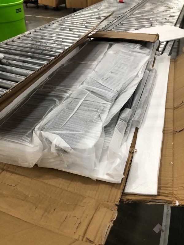 Photo 1 of FUNLIO Foldable Kitchen Step Stool for Kids 2-6 Years, 3-Level Height Adjustable Toddler Tower with Safety Rails, Montessori Child Standing Tower for Learning, Easy to Assemble, CPC Approved - Grey Gray