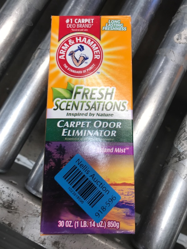 Photo 2 of Arm & Hammer Fresh Scentsations Carpet Odor Eliminator, Island Mist - 30 oz