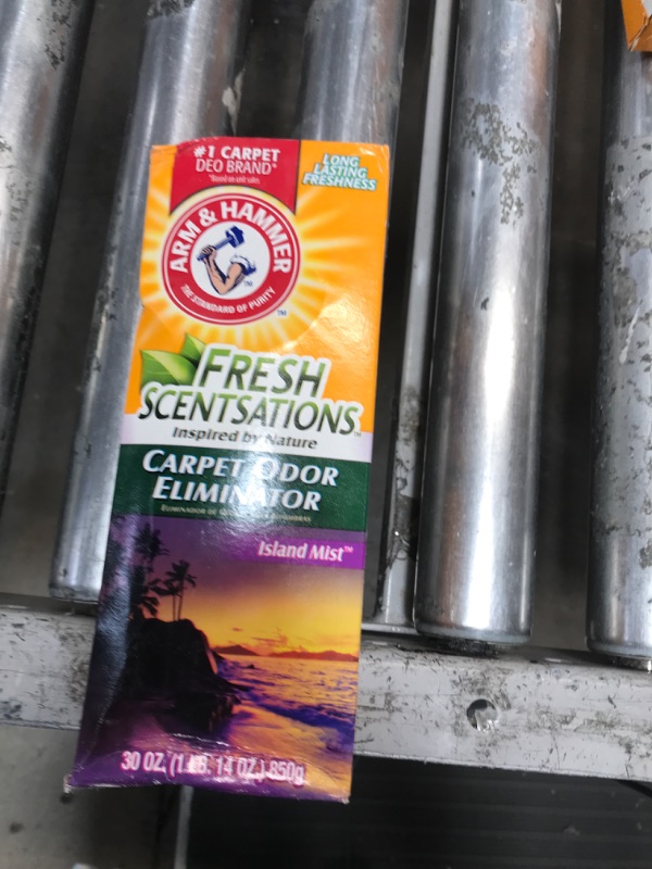 Photo 2 of Arm & Hammer Fresh Scentsations Carpet Odor Eliminator, Island Mist - 30 oz