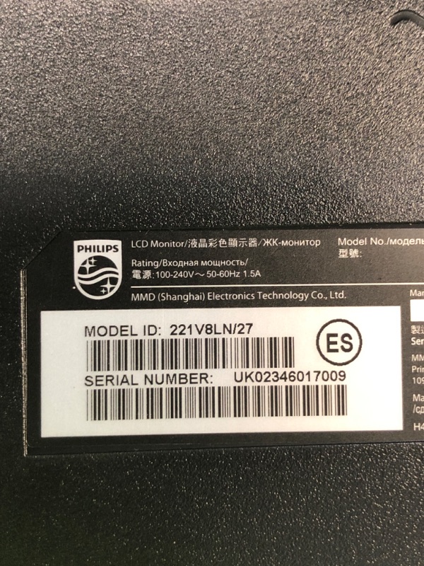 Photo 1 of PHILIPS Computer Monitors 22 inch Class Thin Full HD (1920 x 1080) 75Hz Monitor, VESA, HDMI & VGA Port, 4 Year Advance Replacement Warranty, 221V8LN 22" Class Full HD | VA