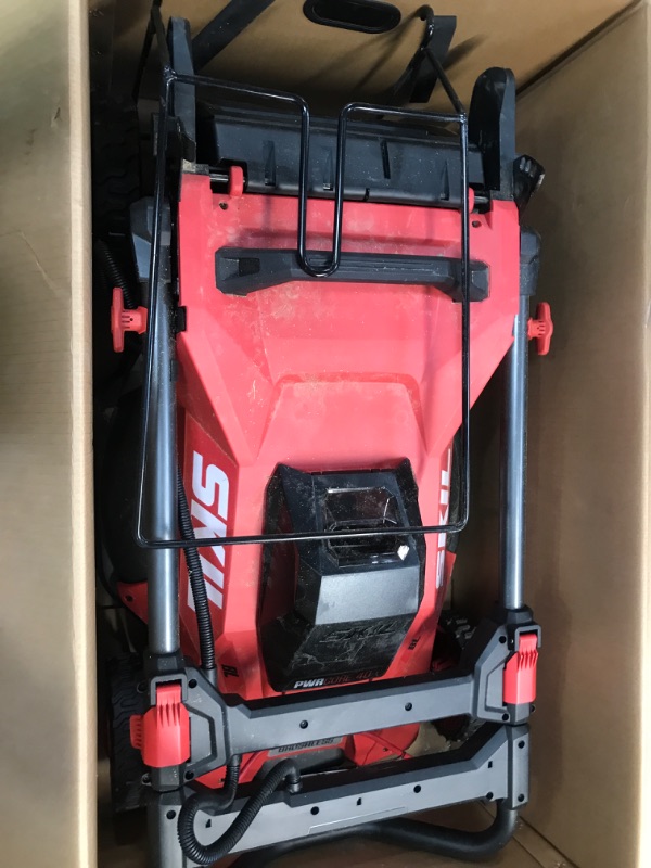 Photo 5 of ***USED - NO CHARGER/BATTERY - SEE COMMENTS***
SKIL PM4910-10 PWR CORE 40 20-Inch 40V Brushless Push Mower