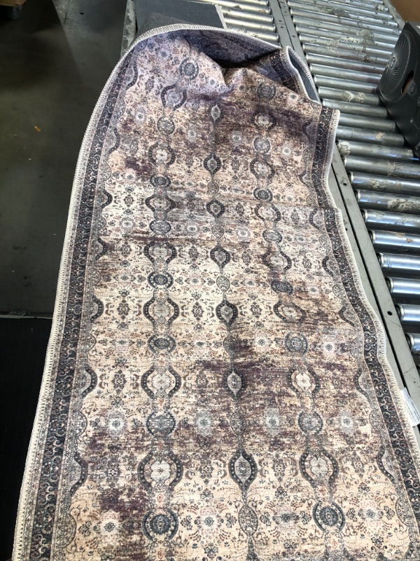 Photo 1 of 2x10ft Liner Rug with Antique Design 