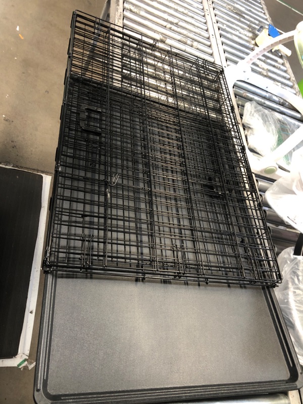 Photo 1 of 28x28x42" Generic Pet Carrier Cage Black