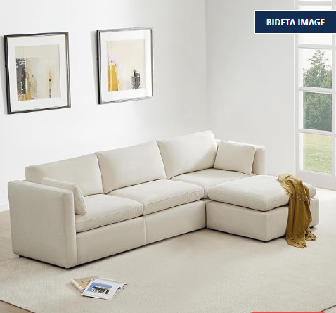 Photo 1 of ***Box 8 of 8 Only****U Style Oversized Modular Sectional Sofa with Ottoman

