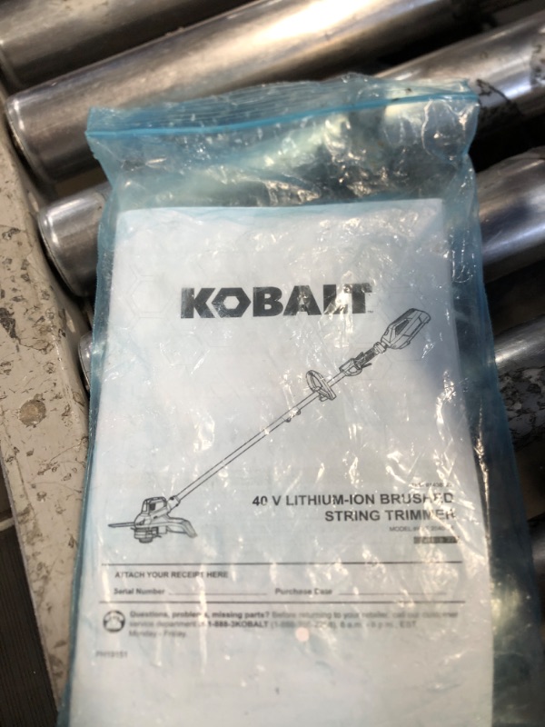 Photo 4 of Kobalt Gen4 40-volt 15-in Straight Shaft Battery String Trimmer 4 Ah (Battery and Charger Included)
