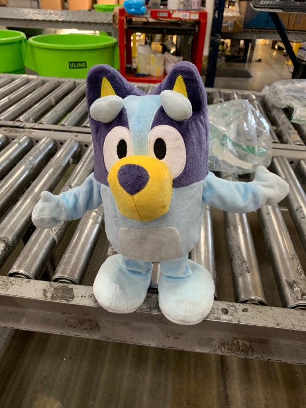 Photo 2 of Bluey Dance and Play 14" Animated Plush | Over 55 Phrases and Songs, Multicolor