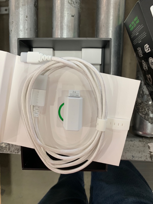 Photo 1 of Razer Viper V2 Pro HyperSpeed Wireless Gaming Mouse: 59g Ultra-Lightweight - Optical Switches Gen-3 - 30K Optical Sensor - On-Mouse DPI Controls - 80hr Battery - USB Type C Cable Included - White