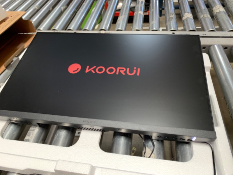 Photo 3 of KOORUI 24 Inch Computer Monitor, FHD 1920 x 1080p Office PC Monitor IPS Display 75Hz, HDMI, VGA, 75 x 75 mm VESA Mountable, Frameless, Eye Protection and Ergonomic Tilt Adjustment 24N1