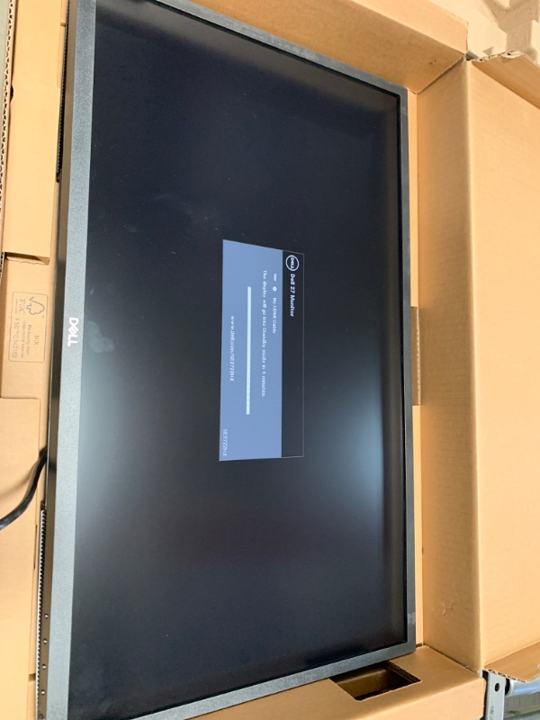 Photo 1 of Dell 27 inch Monitor FHD (1920 x 1080) 16:9 Ratio with Comfortview (TUV-Certified), 75Hz Refresh Rate, 16.7 Million Colors, Anti-Glare Screen with 3H Hardness, Black - SE2722HX 27 Inches SE2722HX