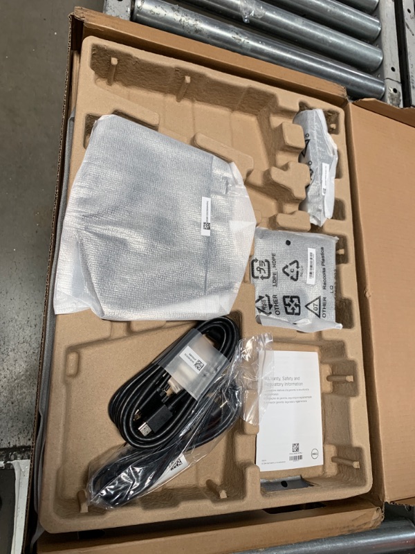 Photo 1 of Dell 24 inch Monitor FHD (1920 x 1080) 16:9 Ratio with Comfortview (TUV-Certified), 75Hz Refresh Rate, 16.7 Million Colors, Anti-Glare Screen with 3H Hardness, Black - SE2422HX 24 Inches SE2422HX