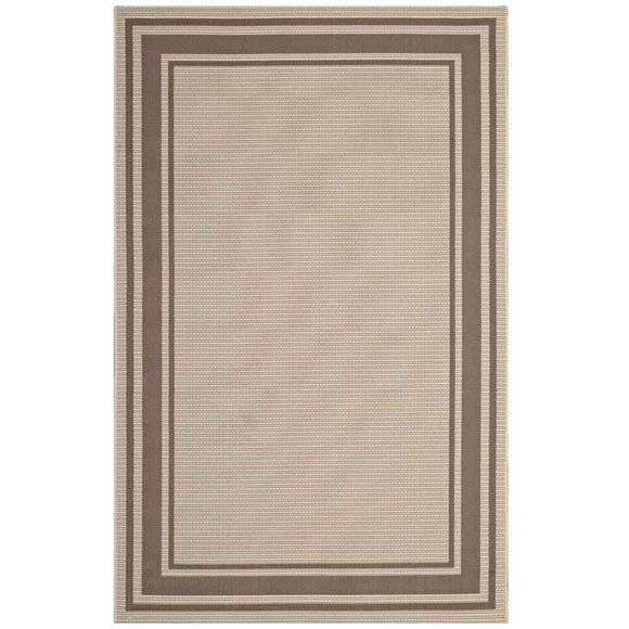 Photo 1 of (NON-REFUNDABLE) Solid Border 5x8 Indoor and Outdoor Area Rug/MAT
