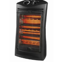 Photo 1 of Utilitech Up to 1500-Watt Infrared Quartz Tower Indoor Electric Space Heater
