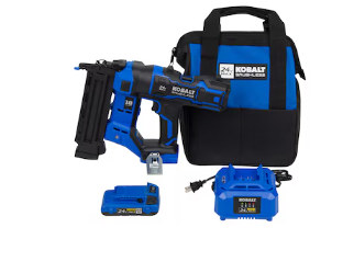 Photo 1 of Kobalt XTR 2.125-in 18-Gauge Cordless Brad Nailer (Battery Included)
