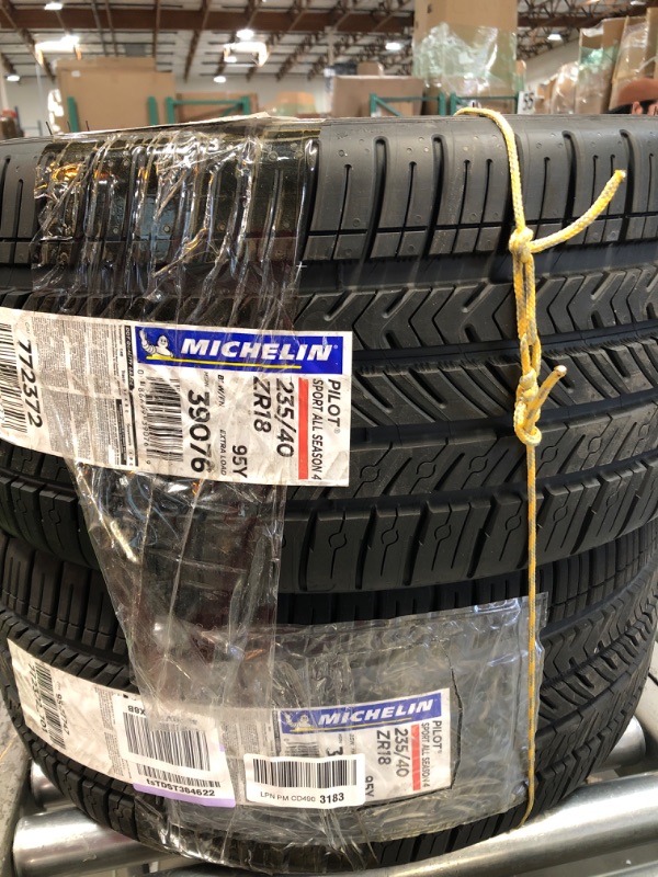 Photo 4 of MICHELIN Pilot Sport All Season 4 Performance Tires 235/40ZR18/XL 95Y