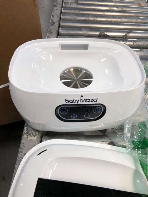 Photo 2 of Baby Brezza Baby Bottle Sterilizer and Dryer Advanced – Electric Steam Sterilization Machine – Universal Sterilizing for All Bottles: Plastic + Glass + Pacifiers + Breast Pump Parts - HEPA Filtration