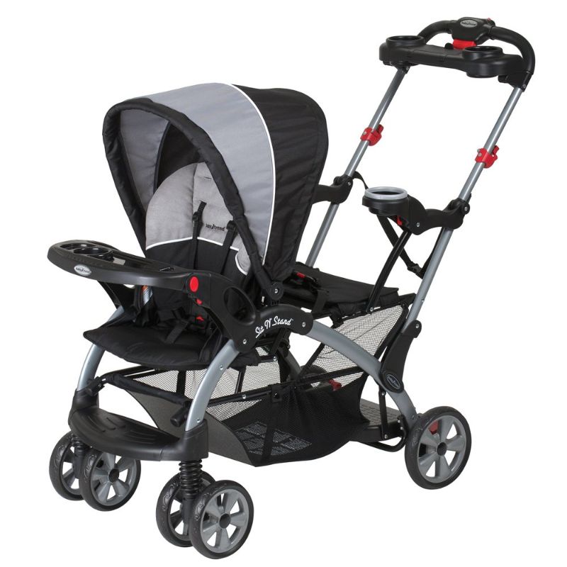 Photo 1 of Baby Trend Sit N' Stand Ultra Tandem Stroller, Phantom
