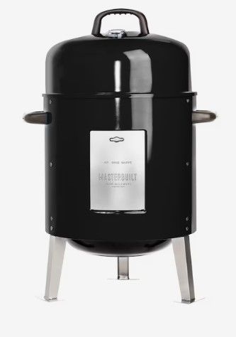 Photo 1 of **FACTORY SEALED**Masterbuilt John McLemore Signature Series 365-Sq in Black Vertical Charcoal Smoker
