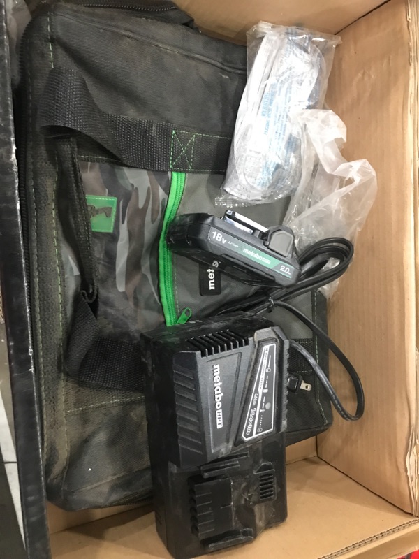 Photo 4 of ***SEE NOTES*** Bundle of Metabo HPT Cordless 18V MultiVolt™ Straight Finish Nailer Kit | 16 Gauge | NT1865DMST + Metabo HPT 18V MultiVolt™ Cordless Brushless Driver Drill & Impact Driver Combo Kit | KC18DEXQB NT1865DMST (Next Gen Model) w/ 18V Combo Kit