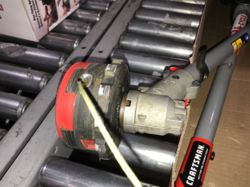 Photo 1 of **PARTS ONLY NON REFUNDABLE**READ NOTES**
Craftsman WS4200 30-cc 4-Cycle 17-in Straight Shaft GAS String Trimmer with