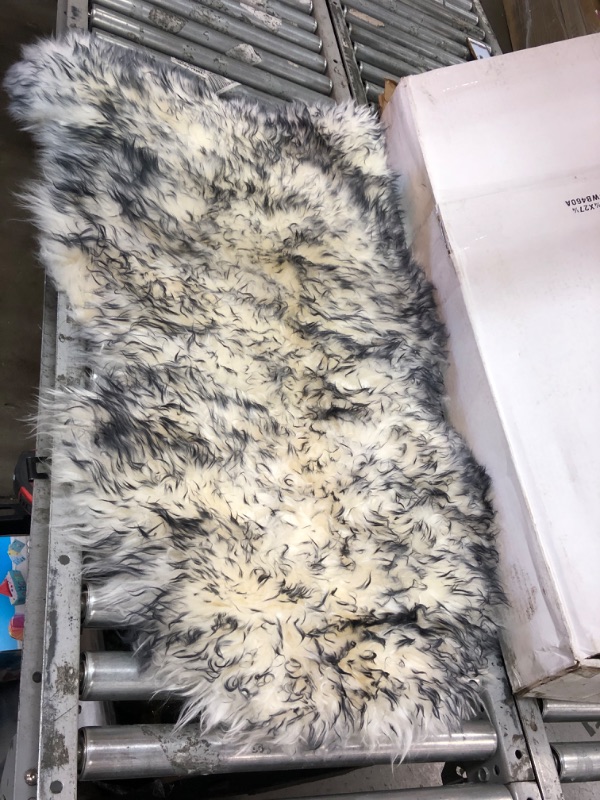 Photo 2 of 2' x 4' Furry Rug