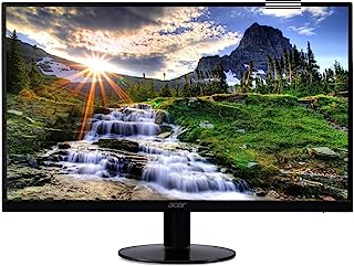 Photo 1 of Acer 21.5 Inch Full HD (1920 x 1080) IPS Ultra-Thin Zero Frame Computer Monitor (HDMI & VGA Port), SB220Q bi
