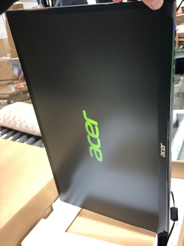 Photo 2 of Acer 21.5 Inch Full HD (1920 x 1080) IPS Ultra-Thin Zero Frame Computer Monitor (HDMI & VGA Port), SB220Q bi
