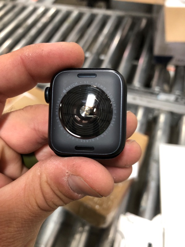 Photo 2 of PREV OPENED; LIKE NEW Apple Watch SE (2nd Gen) [GPS 40mm] Smartwatch with Midnight Aluminum Case with Midnight Sport Loop. Fitness & Sleep Tracker, Crash Detection, Heart Rate Monitor, Carbon Neutral