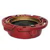 Photo 1 of 4 in. Cast Iron Closed Toilet Flange with Test Cap
