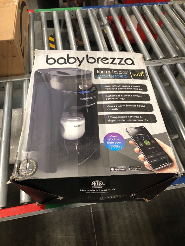 Photo 3 of Baby Brezza Formula Pro Mini Baby Formula Maker – Small Baby Formula Mixer Machine Fits Small Spaces and is Portable for Travel– Bottle Makers Makes The Perfect Bottle for Your Infant On The Go Advanced, WiFi