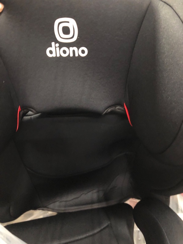 Photo 3 of Diono Cambria 2 XL 2022, Dual Latch Connectors, 2-in-1 Belt Positioning Booster Seat, High-Back to Backless Booster with Space and Room to Grow, 8 Years 1 Booster Seat, Black NEW! Black