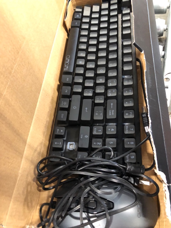 Photo 1 of Gaming LED Keyboard and Mouse Combo,Compact 89 Keys with Numbric Tenkeys Pad,Rainbow Backlit,Ergonomic Mice 2 Side-Button USB Wired 75% Mechanical Feel for Computer PC Laptop PS4 With Numpad