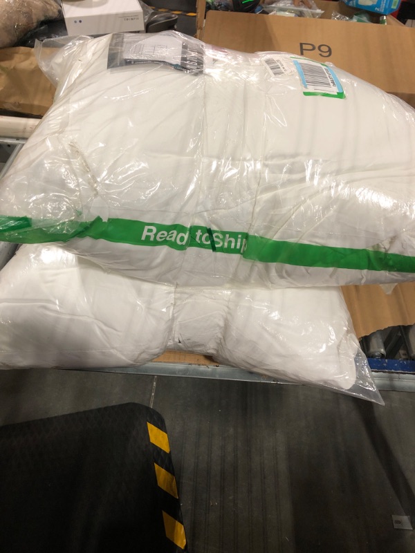 Photo 2 of **NEEDS CLEANED** **USED**  Utopia Bedding Bed Pillows with Pillow Protectors, Queen Size (Set of 2, White)