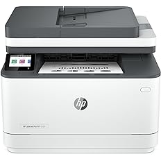 Photo 1 of HP Laserjet Pro MFP 3101fdw Wireless Black & White Printer with Fax, Works with Alexa