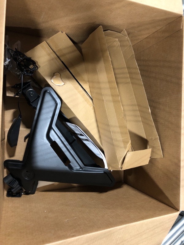 Photo 1 of Suptek Monitor Mount Gas Spring Monitor Arm Desk Mount Fully Adjustable Fits 17 20 22 23 24 26 27 inch Monitors Weight Capacity up to 13.2 lbs Black Monitor Arm