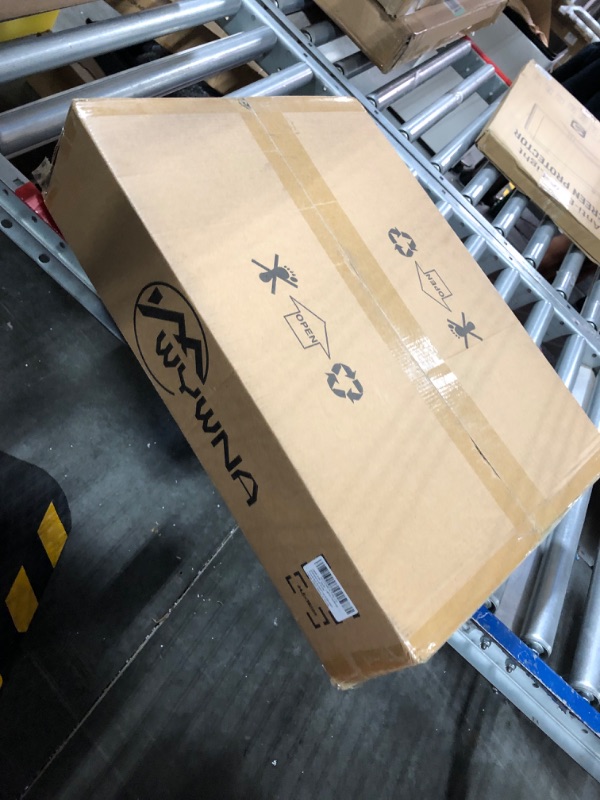 Photo 1 of WYWNA Solar Outdoor Street Light - 6500K LED Solar Powered Street Lights Waterproof Dusk to Dawn Motion Sensor Commercial Solar Parking Lot Lights with Remote Control, for Yard Path 60000LM ***USED****FOR PARTS****