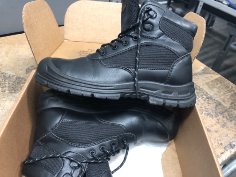 Photo 1 of MINGO BLACK WORK COMBAT BOOTS MENS SIZE 9 