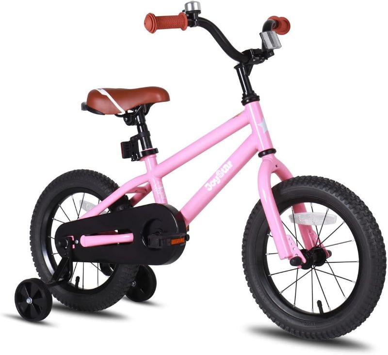 Photo 1 of *READ NOTES* JOYSTAR Kids Bike for Ages 2-12 Years Old Boys Girls, 12 Inch BMX Style Kid's Bikes with Training Wheels, Children Bicycle for Kids and Toddler, Pink