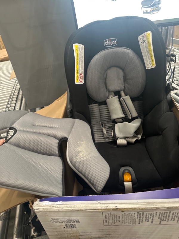 Photo 3 of Chicco KeyFit 30 Zip Air Infant Car Seat and Base | Rear-Facing Seat for Infants 4-30 lbs. | Includes Infant Head and Body Support | Zip-Open Boot and 3D AirMesh Q Collection KeyFit 30 with 3S AirMesh