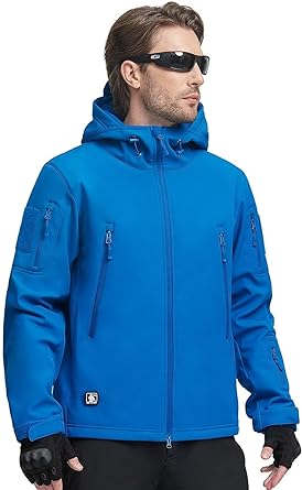 Photo 1 of free soldier men ski jacket blue, Large