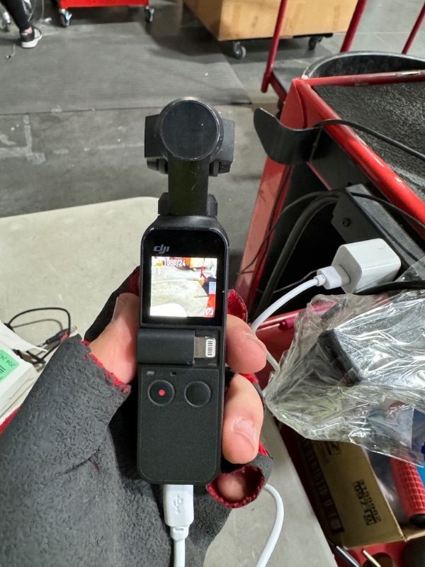 Photo 5 of DJI Osmo Pocket 3, Vlogging Camera with 1'' CMOS & 4K/120fps Video, 3-Axis Stabilization, Fast Focusing, Face/Object Tracking, 2" Rotatable Touchscreen, Small Video Camera for Photography, YouTube