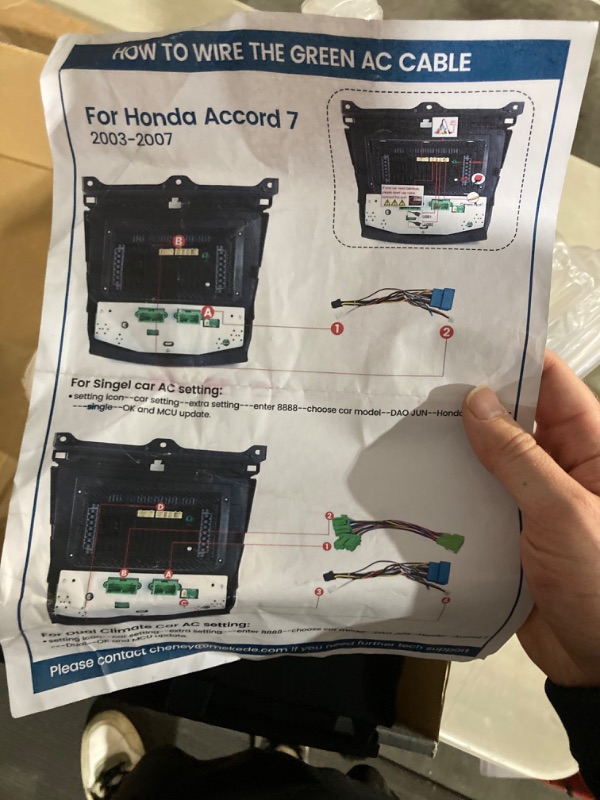 Photo 1 of **MISSI0NG CONNECTIONS**NON-FUNCTIONAL*
8 Core 2+32G,MekedeTech Android 11 Car Radio Stereo with Wireless Carplay&Wired Android Auto,10.1 inch 1280x720 IPS Touch Screen GPS Navigation DSP BT 4G LTE Head Unit for Honda Accord 2003-2007
