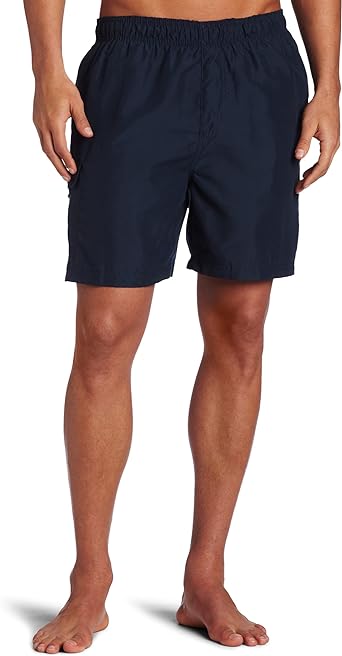 Photo 1 of Kanu Surf Men's Havana Swim Trunks (Regular & Extended Sizes) Medium Havana Navy