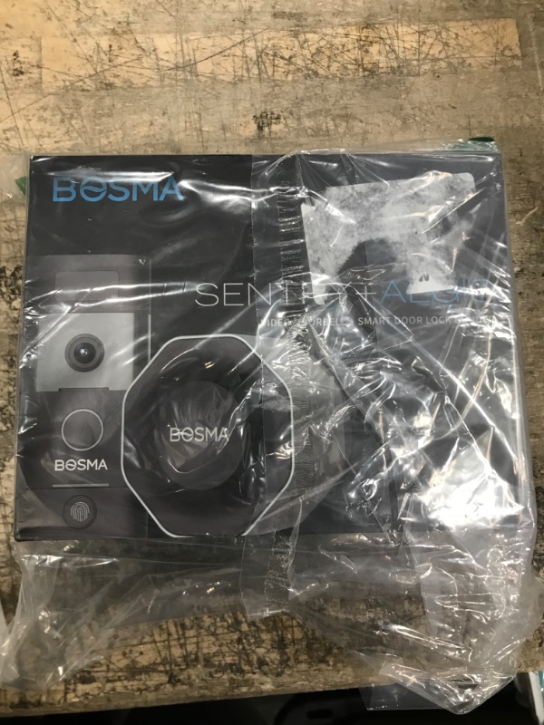 Photo 6 of BOSMA Sentry Video Doorbell + Aegis Door Lock Bundle, AI Security, Local Storage, Auto-Unlock & Auto-Lock, Fingerprint Unlock, Compatible with Alexa, Break-in Alert, Existing Doorbell Wiring Required