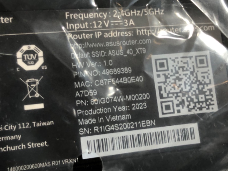 Photo 4 of ASUS ZenWiFi XT9 AX7800 Tri-Band WiFi6 Mesh WiFiSystem (2Pack), 802.11ax, up to 5700 sq ft & 6+ Rooms, AiMesh, Lifetime Free Internet Security, Parental Controls, 2.5G WAN Port, UNII 4, White AX7800 | Tri-Band | 2PKs