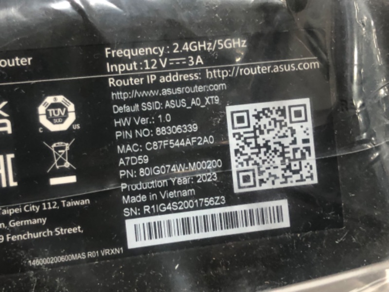 Photo 3 of ASUS ZenWiFi XT9 AX7800 Tri-Band WiFi6 Mesh WiFiSystem (2Pack), 802.11ax, up to 5700 sq ft & 6+ Rooms, AiMesh, Lifetime Free Internet Security, Parental Controls, 2.5G WAN Port, UNII 4, White AX7800 | Tri-Band | 2PKs